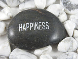 Word Stone Happiness