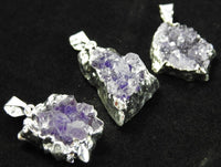 Amethyst Cluster Pendant