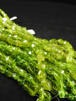 Green Quartz Bead Strand (Oval)