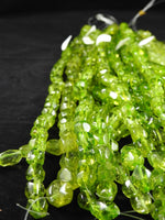 Green Quartz Bead Strand (Oval)