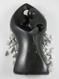 Soapstone "Family of Two" Carving