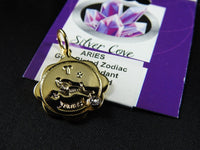 Zodiac Charm w/ Diamond Aries