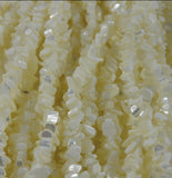 Mother of Pearl Chips Bead Strand