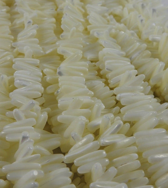 Mother of Pearl Sticklet Bead Strand