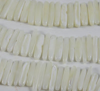 Mother of Pearl Sticklet Bead Strand