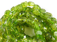 Green Quartz Bead Strand (Oval)