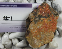 Vanadinite Specimens on Matrix