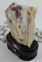 Pink Tourmaline & Quartz Specimen