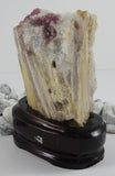 Pink Tourmaline & Quartz Specimen