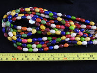 Dyed Magnesite Bead Strand