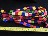 Dyed Magnesite Bead Strand