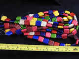 Dyed Magnesite Bead Strand