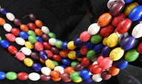 Dyed Magnesite Bead Strand