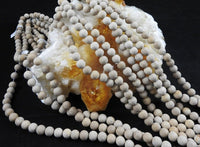Matte Brown Jasper Bead Strand