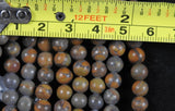 Matte Bamboo Jasper Bead Strand