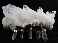 Shiva Lingam & Himalayan Quartz Pendant