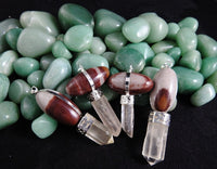 Shiva Lingam & Himalayan Quartz Pendant