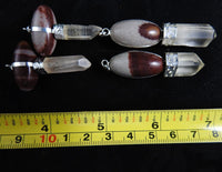 Shiva Lingam & Himalayan Quartz Pendant