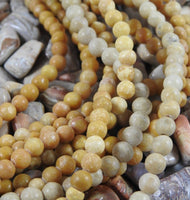 Yellow Jasper Bead Strand