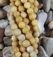 Yellow Jasper Bead Strand