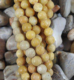 Yellow Jasper Bead Strand