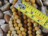 Yellow Jasper Bead Strand