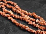 Large Goldstone Chips Bead Strand