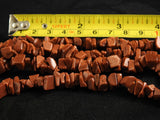 Large Goldstone Chips Bead Strand