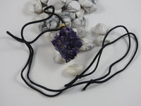 Amethyst Cluster Necklace CLOSEOUT