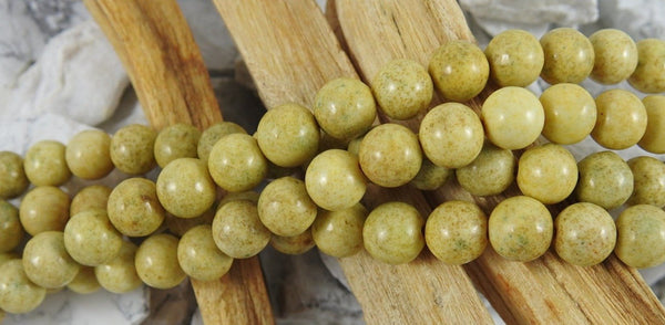 Yellow Jasper Bead Strand