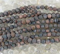 Matte Rainbow Jasper Bead Strand