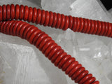 Red Magnesite Bead Strand (Dyed)