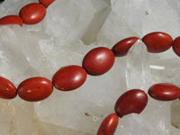 Red Howlite Bead Strand (Dyed)