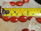 Red Howlite Bead Strand (Dyed)