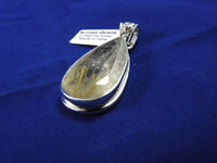 Rutilated Quartz Pendant CLOSEOUT