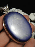 Lapis pendant close up