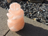 Pink Himalayan Salt Lamp (Rose-Shaped)