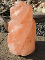 Pink Himalayan Salt Lamp (Rose-Shaped)