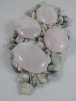 Mangano (Pink ) Calcite Palm Stone