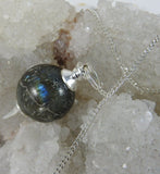 Labradorite Sphere Pendulum