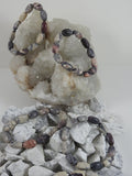 Oblong Midnight Porcelain Jasper Bracele