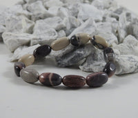 Oblong Midnight Porcelain Jasper Bracele