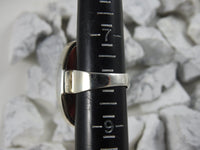 Rhodocrosite Sterling Silver Ring (Size 8)