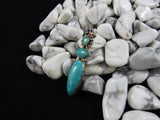 CLOSEOUT Natural Turquoise in Sterling Silver Pendant