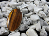 Tiger's Eye Sterling Silver Pendant