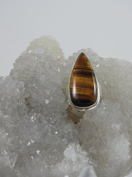 Tigers Eye Ring (Size 9)