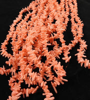 Pink Coral bead strand