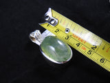 Prehnite in Sterling Silver Pendant CLOSEOUT