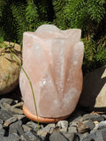 Pink Himalayan Salt Lamp (Lotus-Shaped)