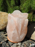 Pink Himalayan Salt Lamp (Lotus-Shaped)